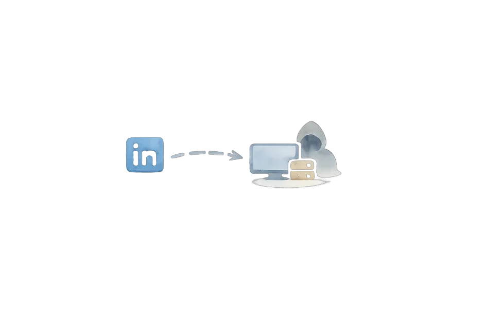 A backdoor in a LinkedIn job offer