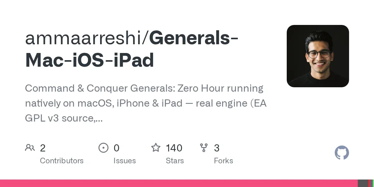 Command and Conquer Generals natively ported to macOS, iPhone, iPad using Fable