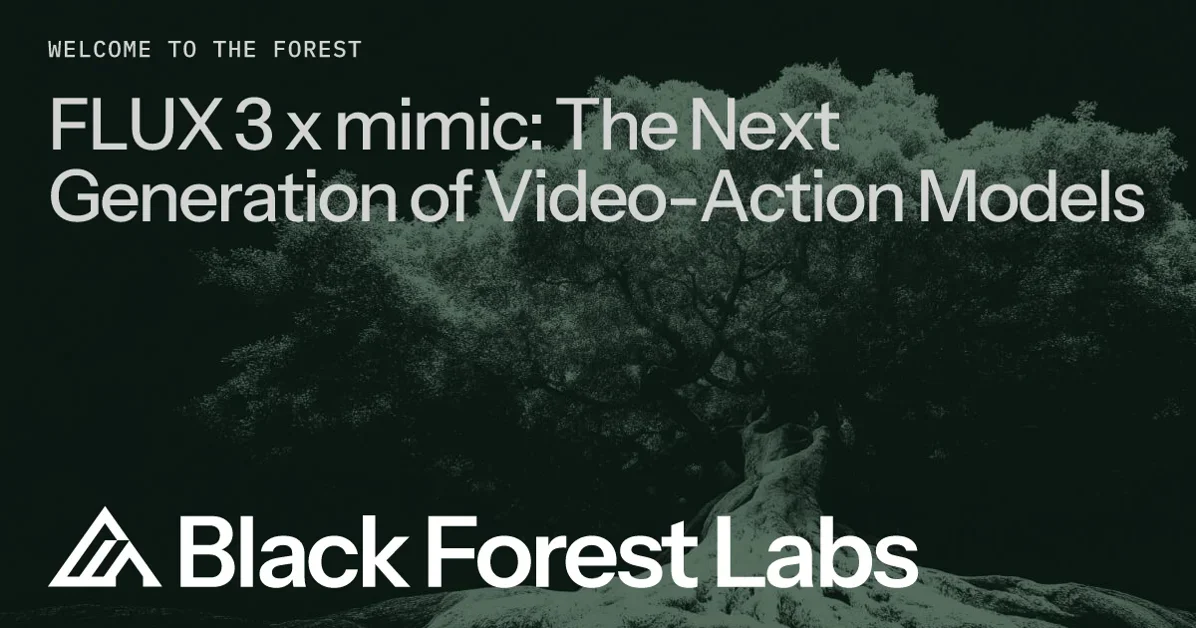 Flux 3 X Mimic: The Next Generation of Video-Action Models