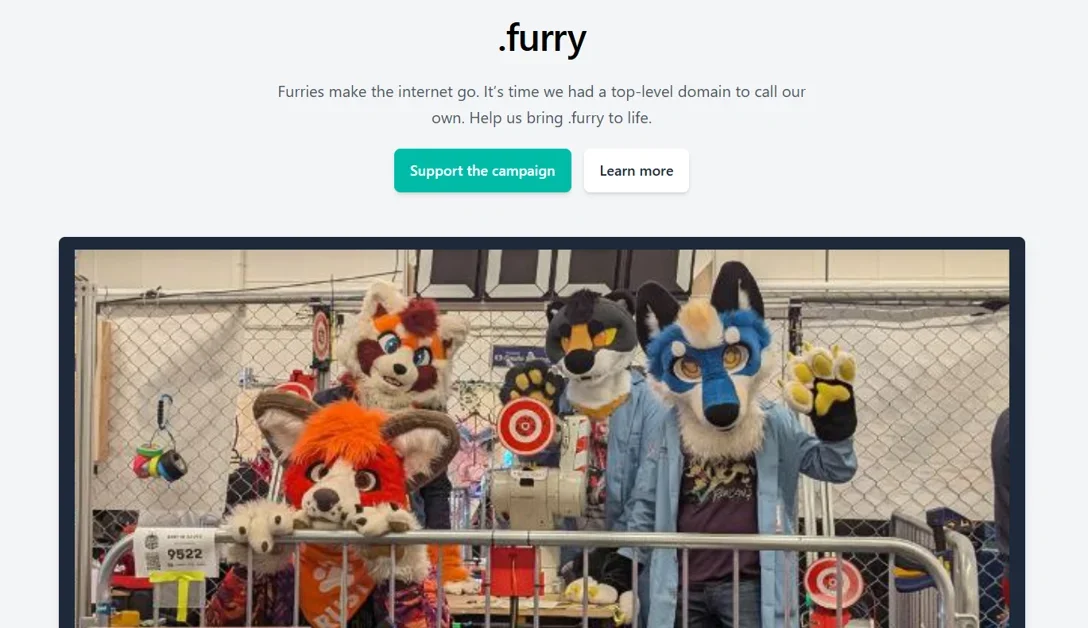 .furry - A Top-Level Domain for furries