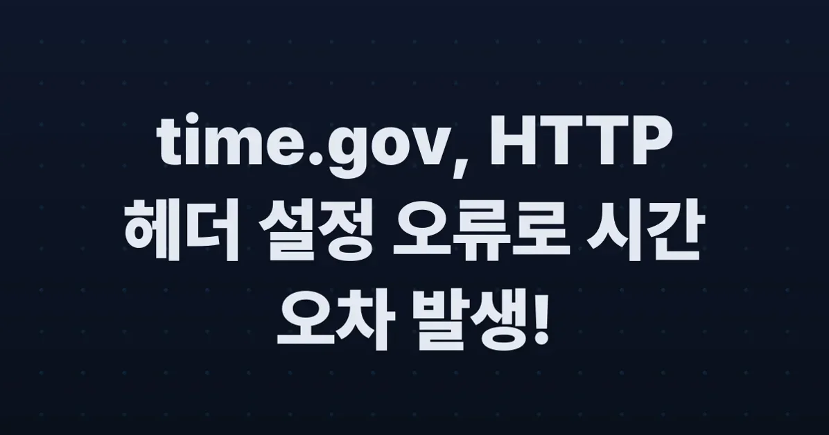 How an HTTP header caused time.gov to skew from UTC