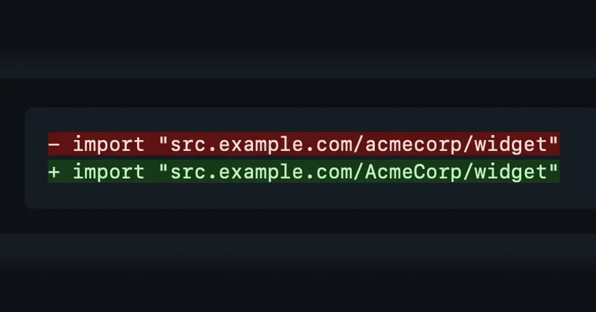 Some flexibility with Go's sumdb