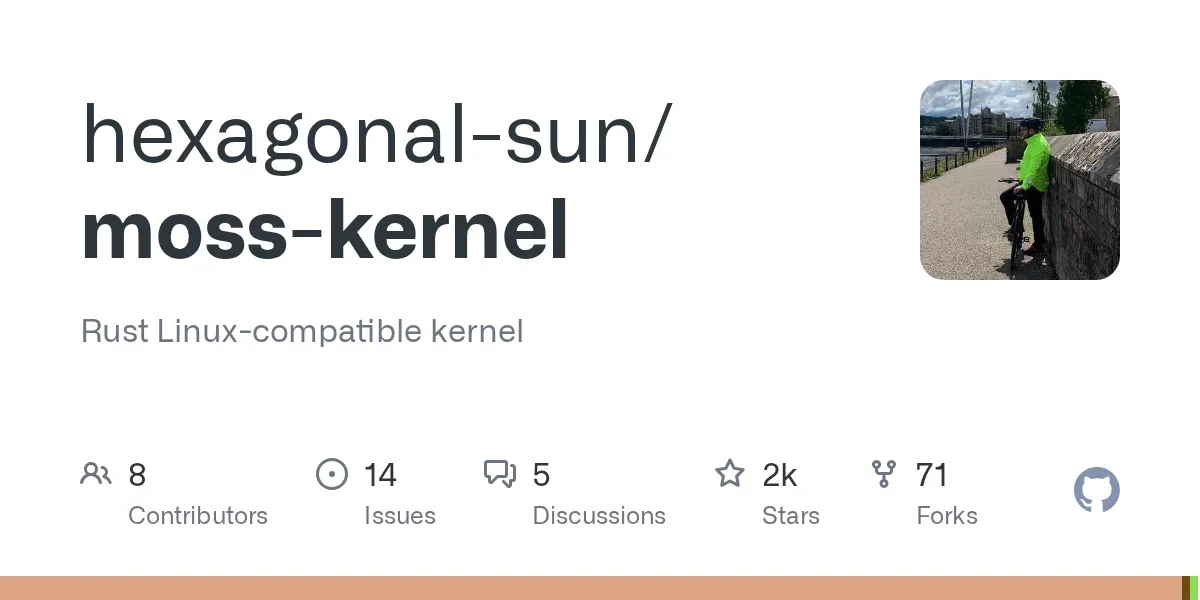 moss-kernel: Rust Linux-compatible kernel
