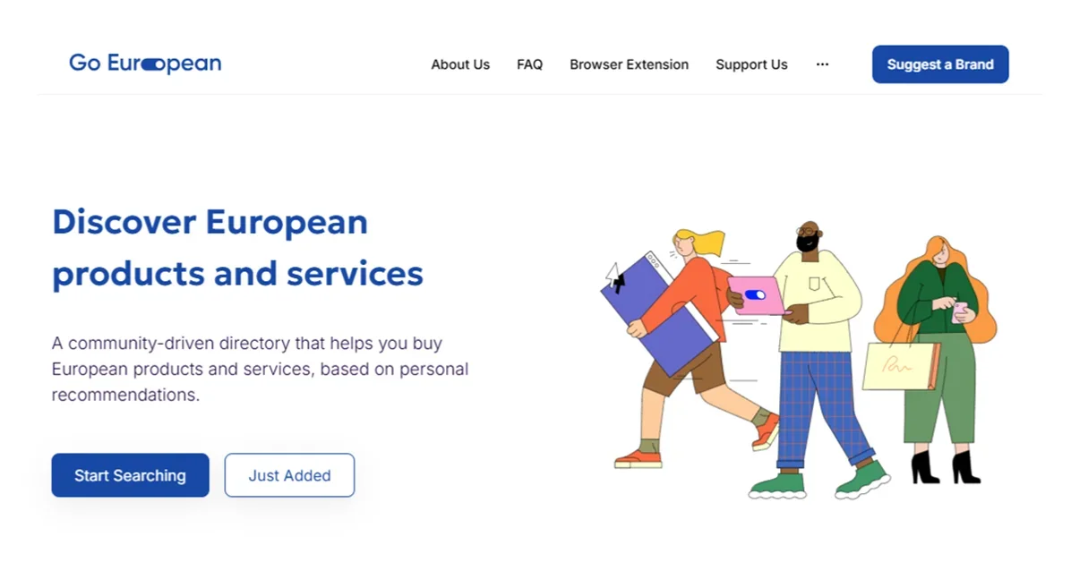 Go European — Discover European products and services