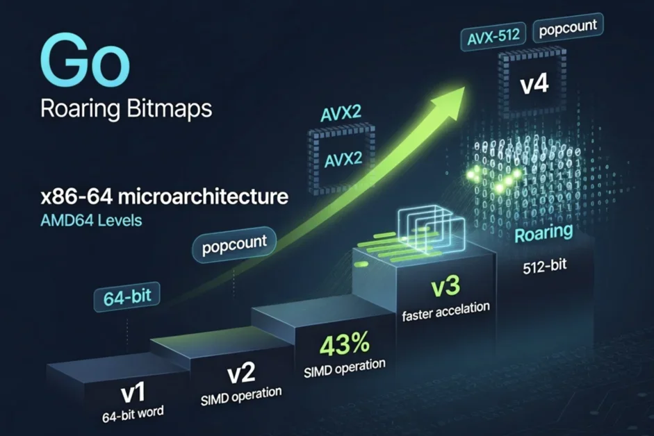 How much do amd64 microarchitecture levels help in Go?