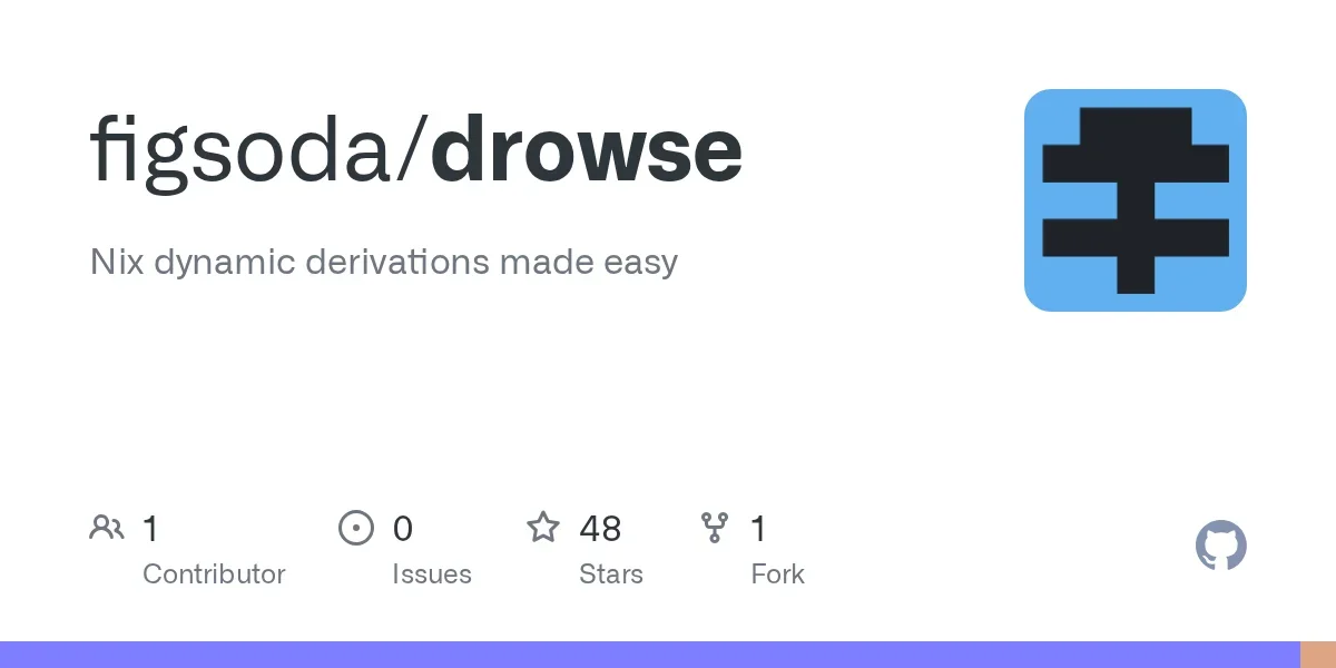 Drowse: Nix dynamic derivations made easy