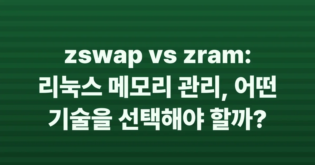 Debunking zswap and zram myths