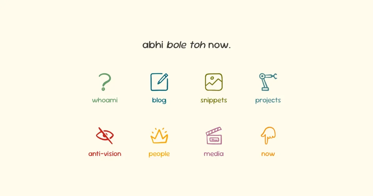 Calm technologies that excite me