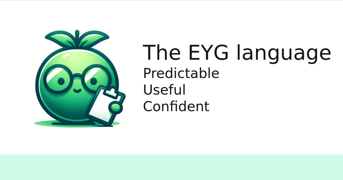 EYG is now open source