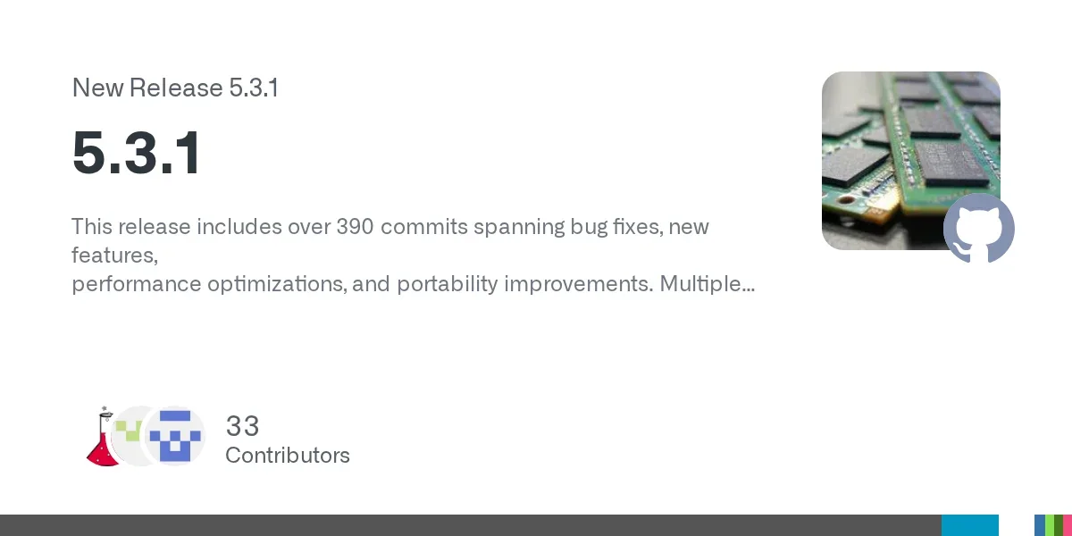jemalloc 5.3.1 released