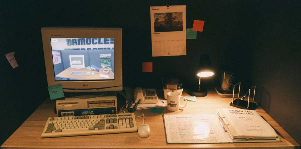 We built a museum exhibit about a 1990s game hint line, with a physical binder