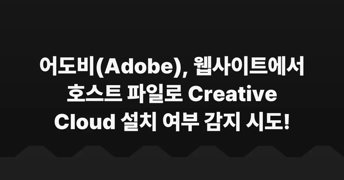 Adobe wrote to my hosts file