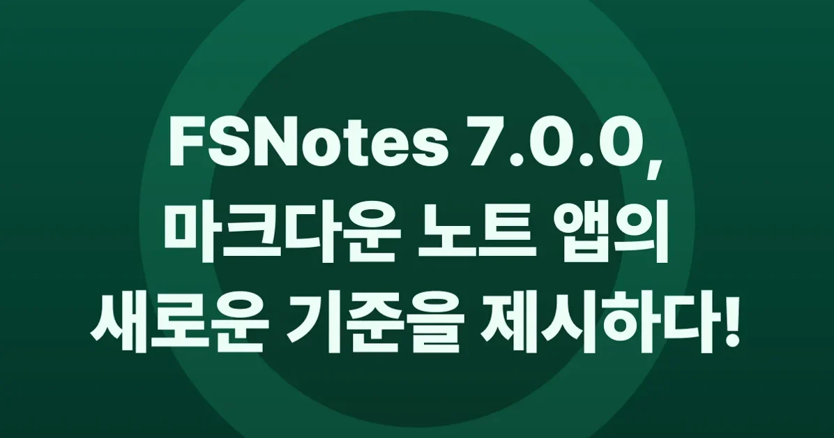 FSNotes 7 - Remarkable fast plain text notes