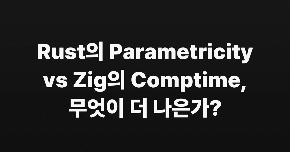 Parametricity, or Comptime is Bonkers