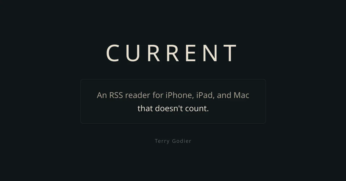 Current - An RSS reader