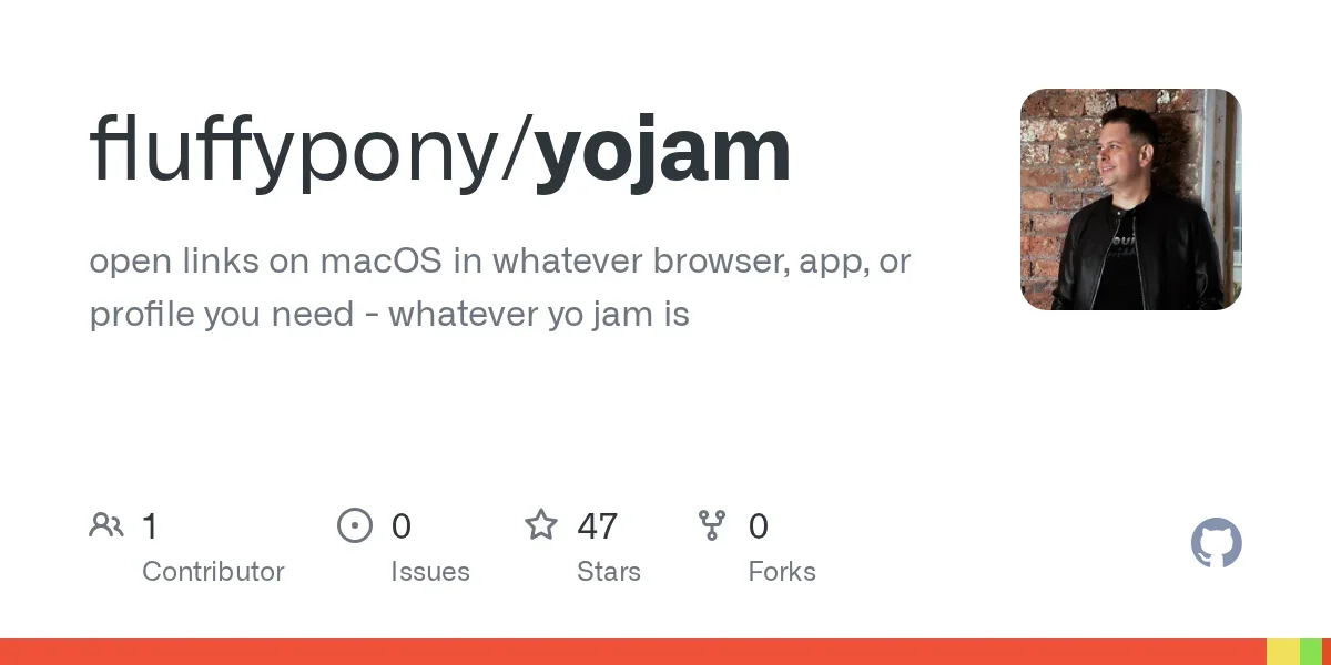 Yojam: a macOS default-browser shim that routes URLs through a rule engine
