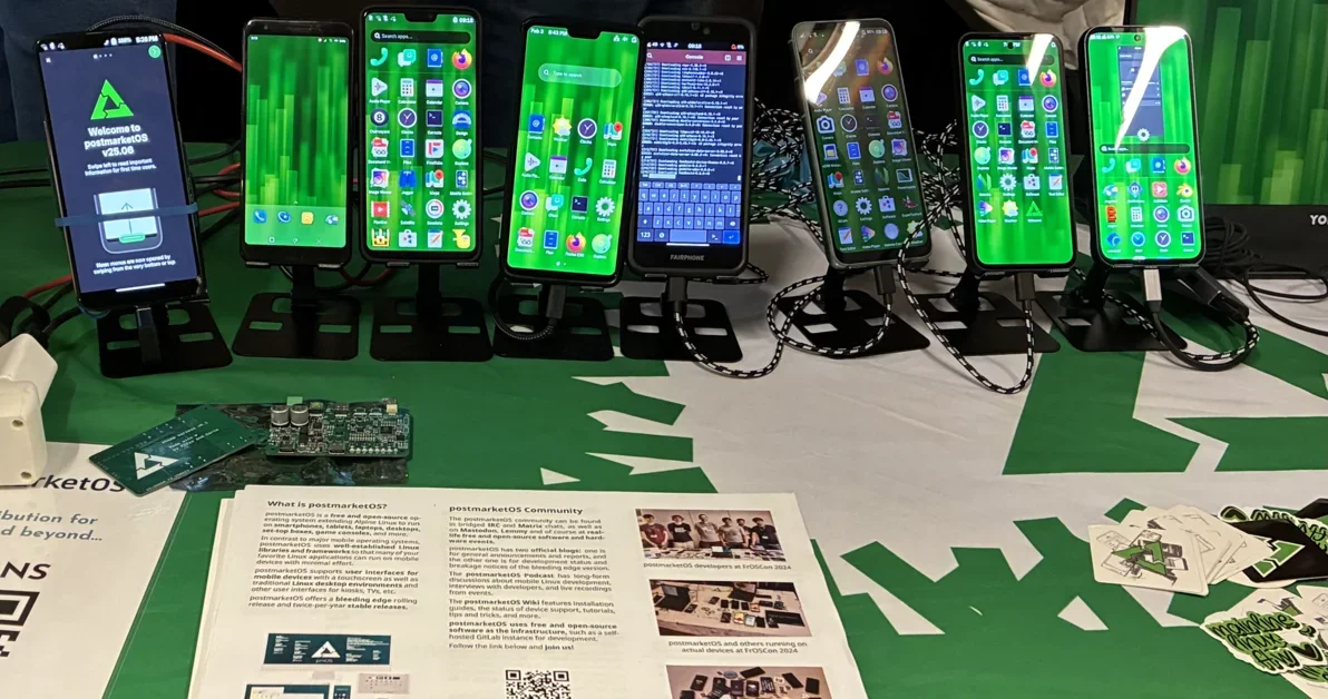 postmarketOS at FOSDEM 2026 + Hackathon