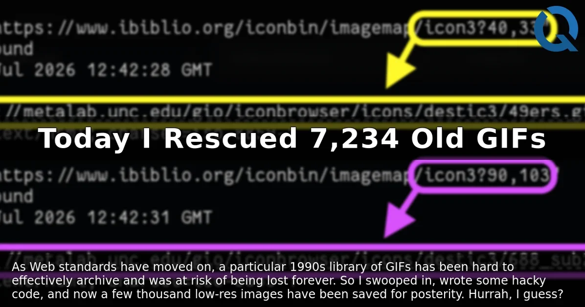Today I Rescued 7,234 Old GIFs
