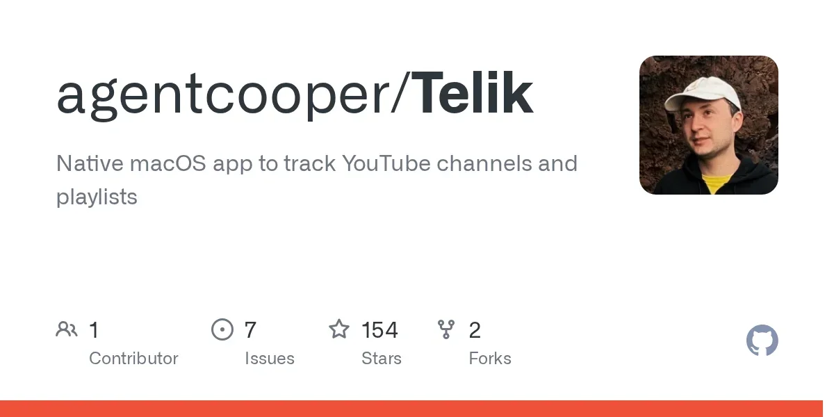 Native macOS app to track YouTube channels, no Google login required
