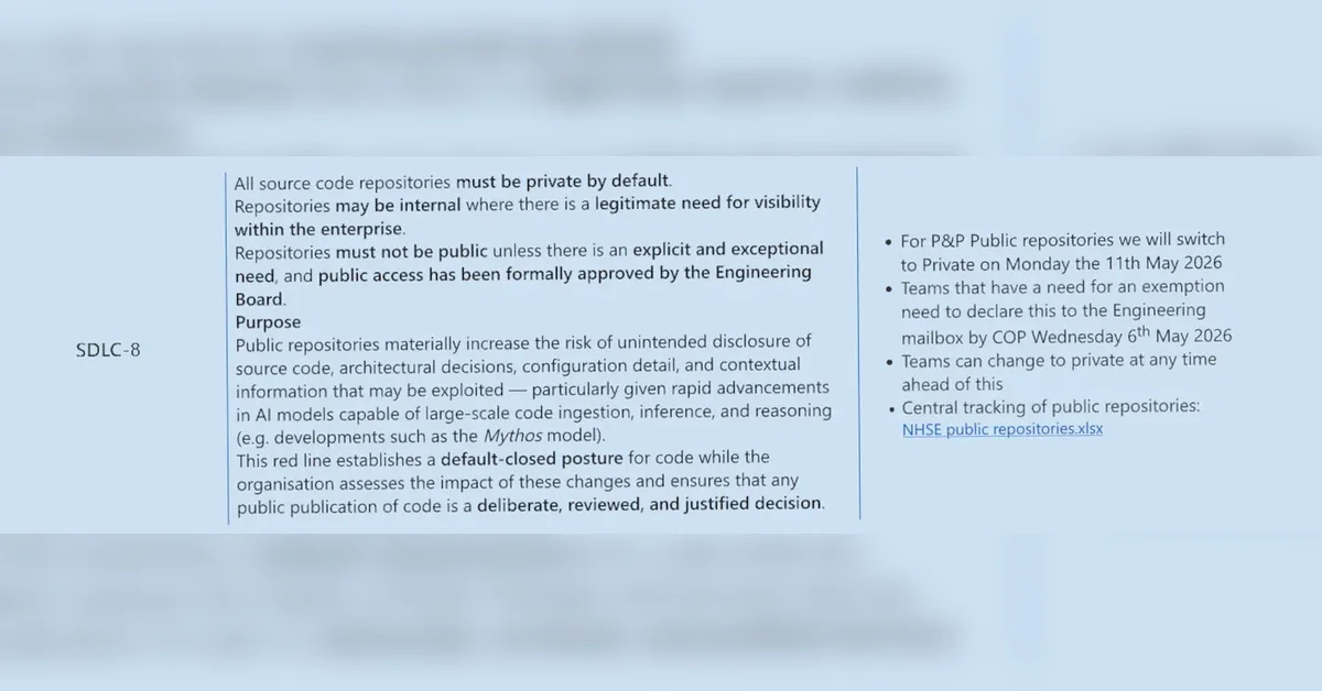 NHS Goes To War Against Open Source