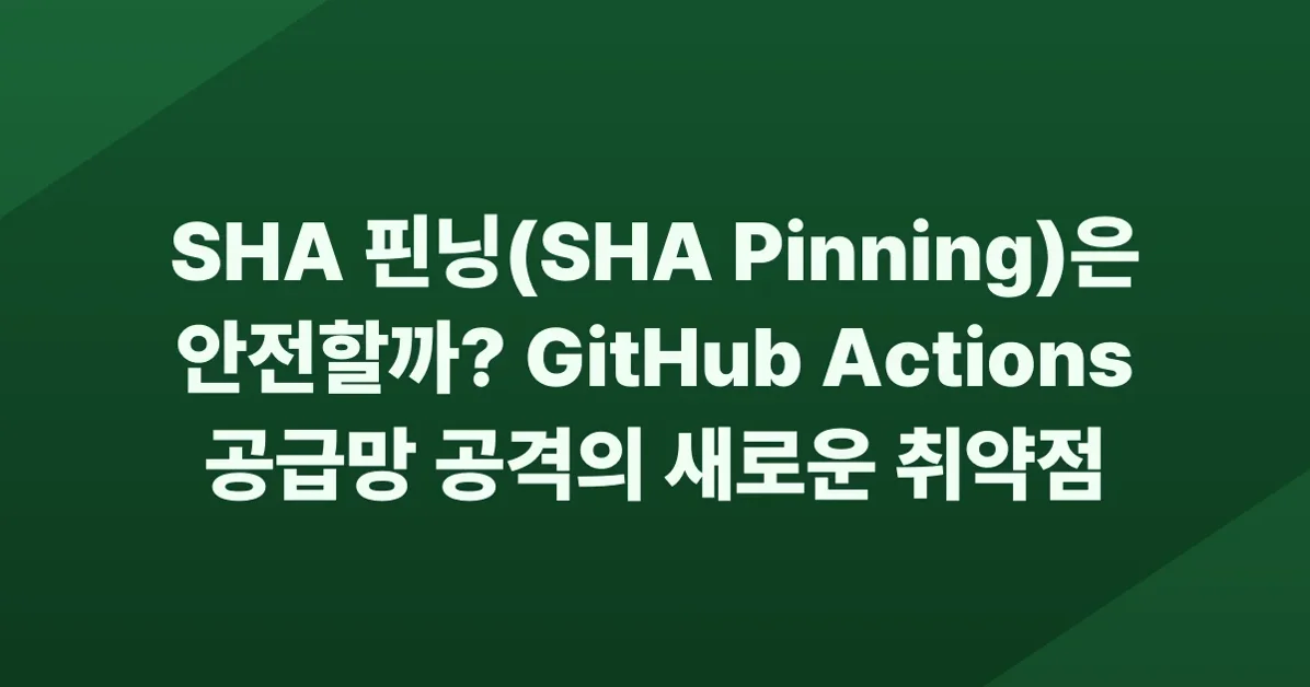 The Comforting Lie Of SHA Pinning