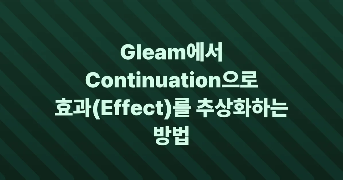 Abstracting effects with continuations
