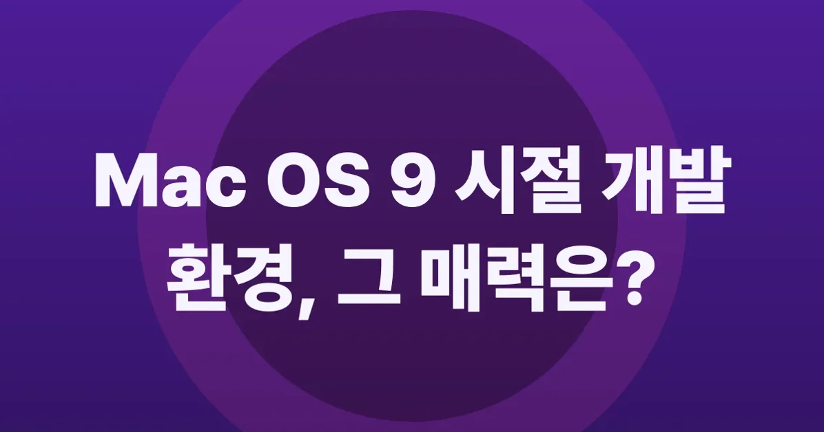 OS9Map: OpenStreetMap for Mac OS 9