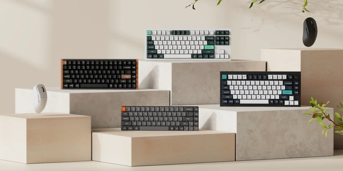 Keychron-Keyboards-Hardware-Design: All the industrial design files for Keychron keyboards and mice