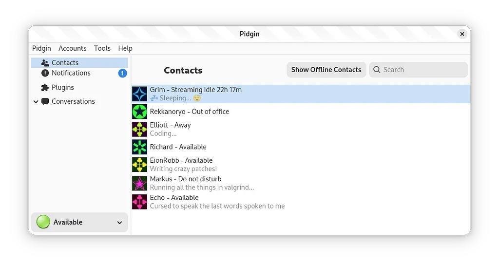Pidgin 3.0 Experimental 5 (2.94.0) has been released