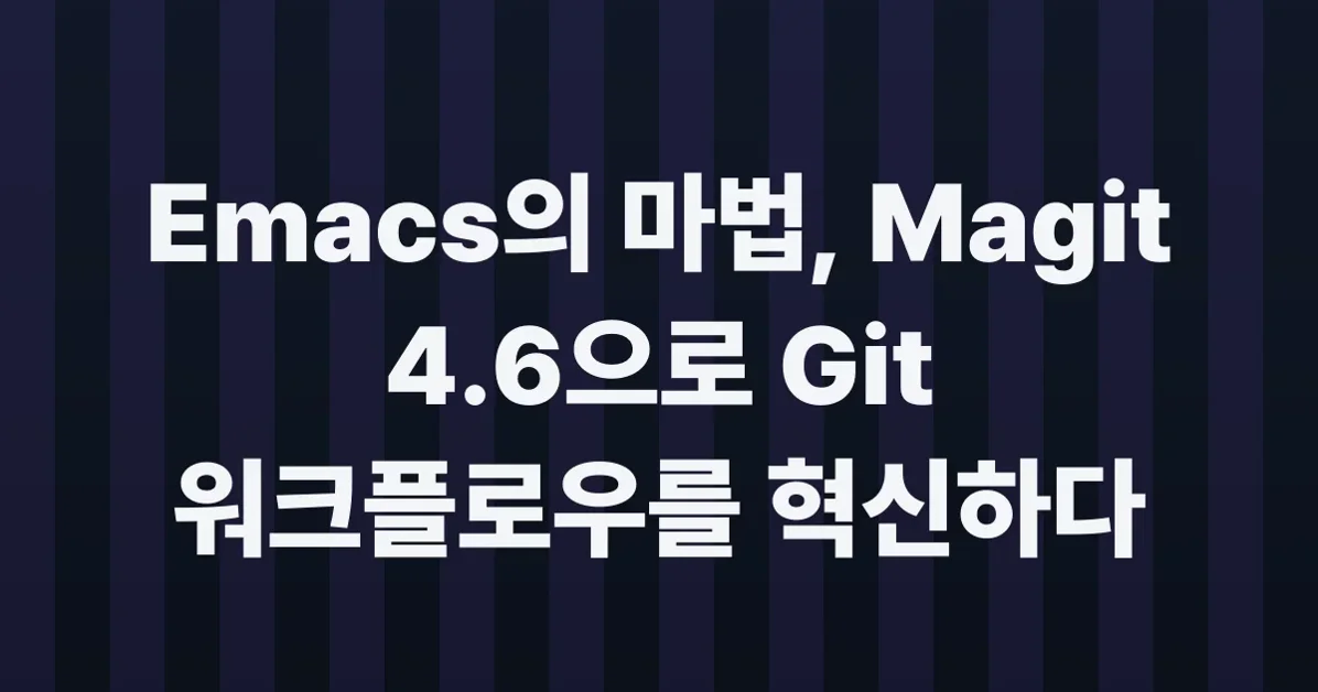 Magit 4.6 released