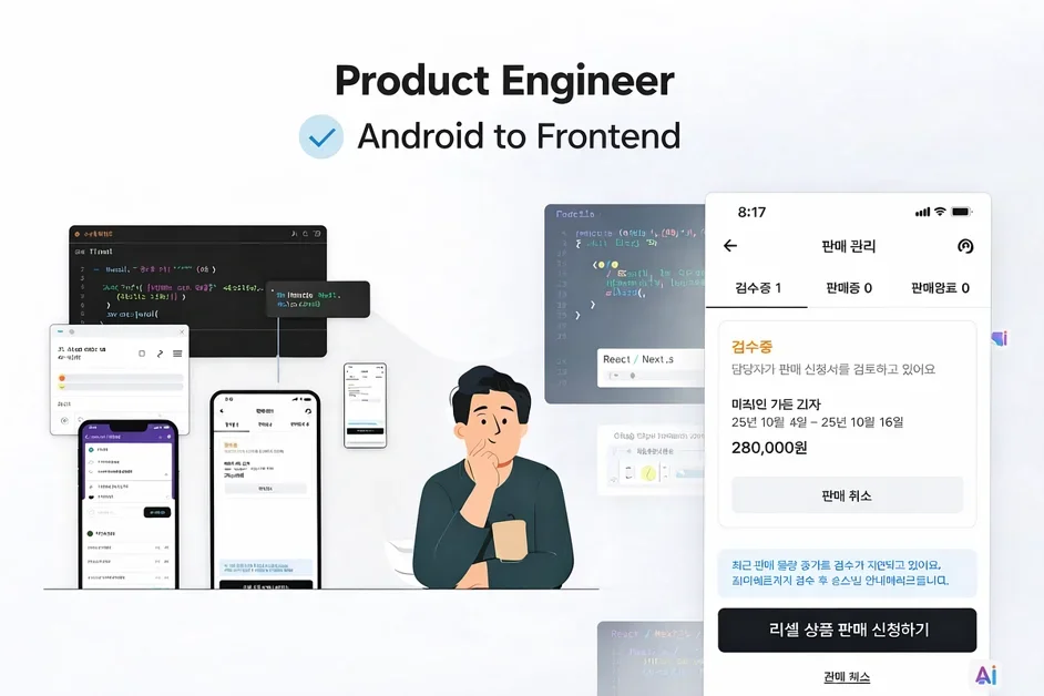 Product Engineer — 안드로이드 개발자가 AI로 프론트엔드까지 넘겨본 이유