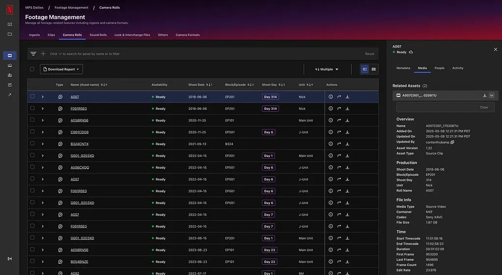 Scaling Camera File Processing at Netflix