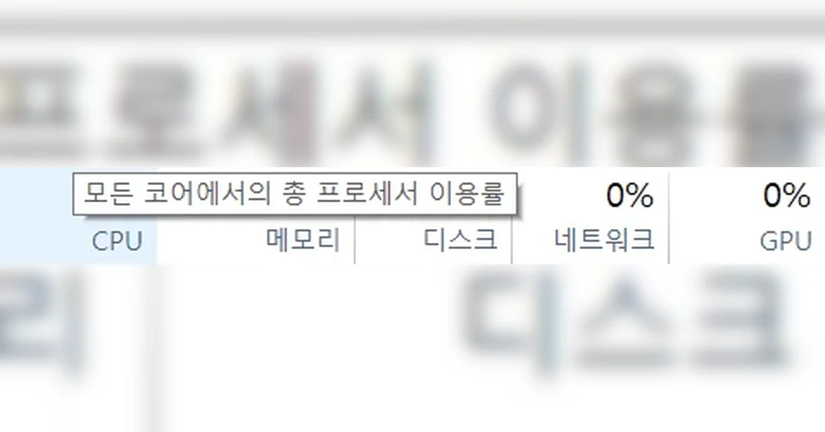 CPU 이용률의 두 가지 얼굴 – CPU 코어 사용량(Usage)과 활용률(Utilization)