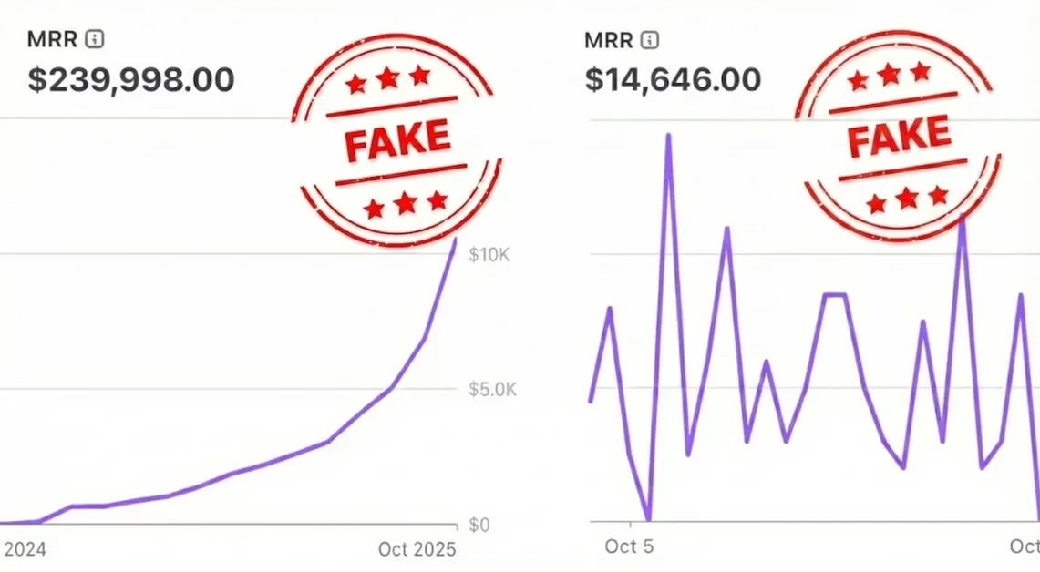[FakeMRR] The database of unverified startup revenues