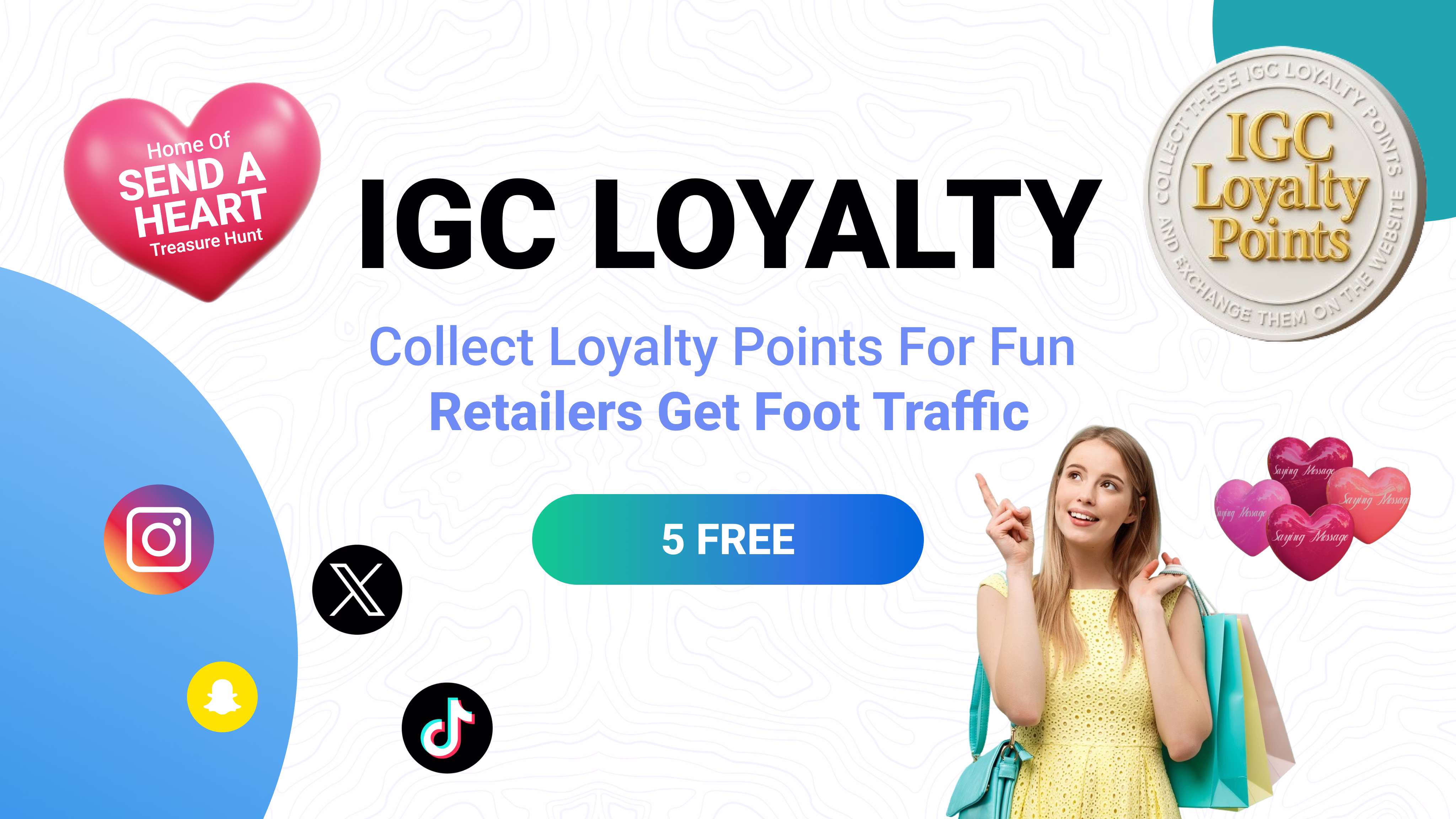 [IGC Loyalty, Create a treasure hunt] Place personalized digital hearts/ treasures via the APP map