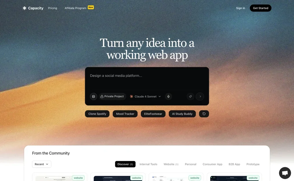 [Capacity] Vibe Coding with a planning assistant to build with clarity