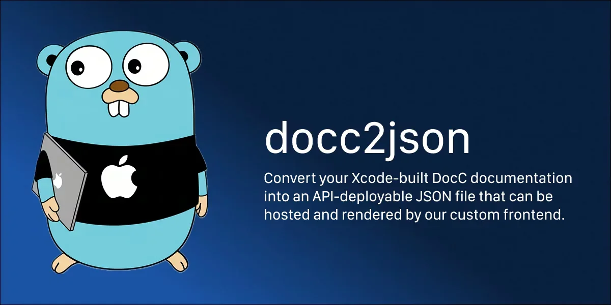 [docc2json] Turn Apple DocC output into a web-friendly SDK JSON schema