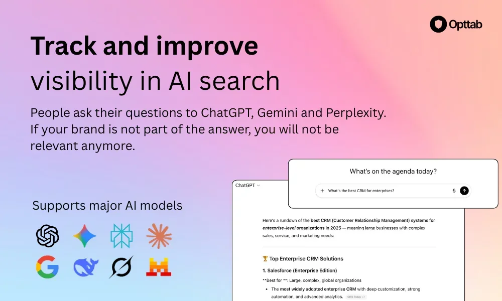 [Opttab] Manage your presence in AI search