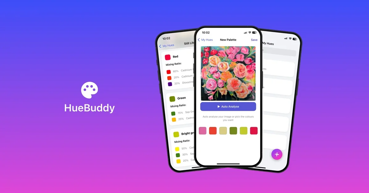 [HueBuddy] AI-Powered Paint Mixing Tool for Artists & Art Students