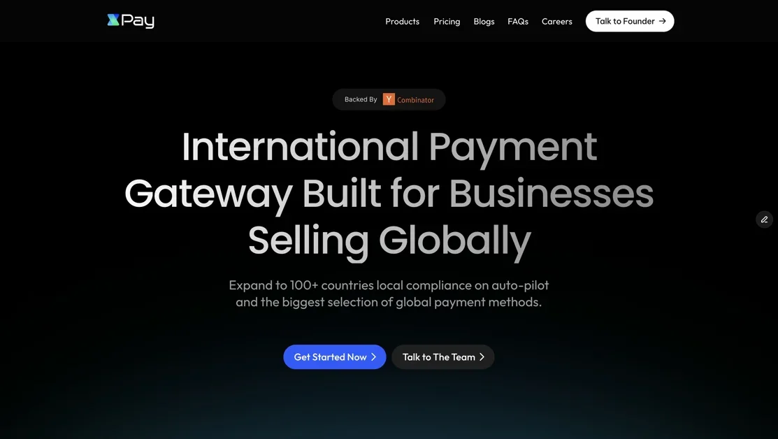 [xPay] Cross-border payment gateway for enterprises