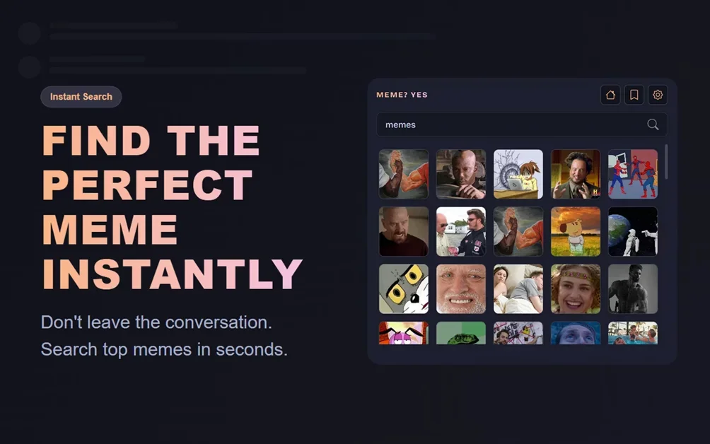 [Meme? Yes] Stop Alt-Tabbing. The fastest way to find memes.