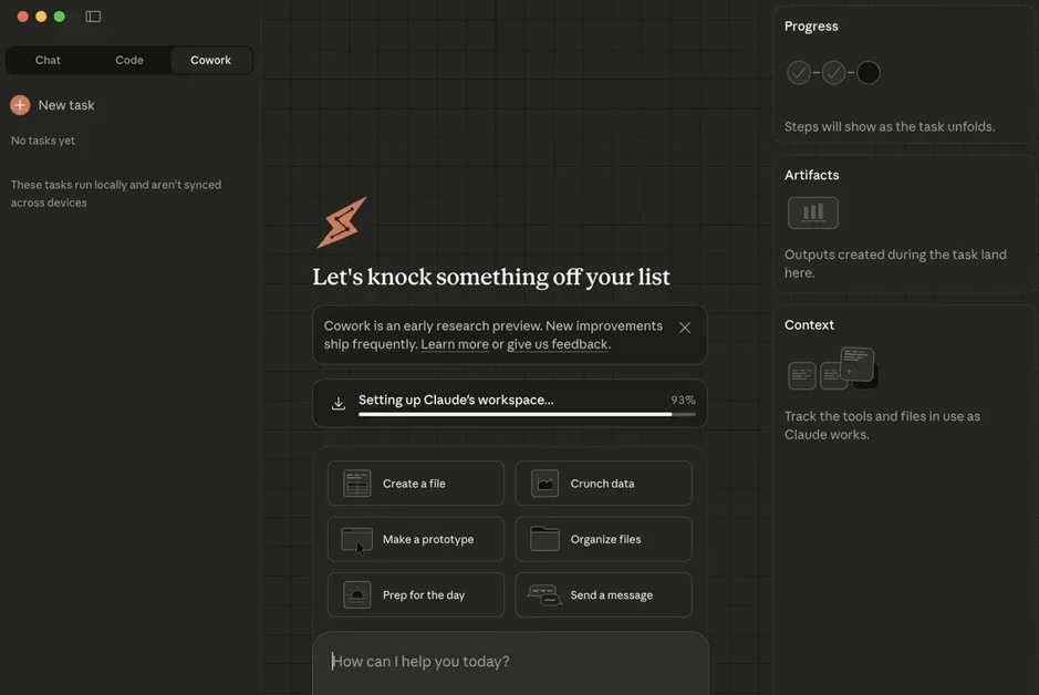 [Cowork] Turn Claude into your digital coworker