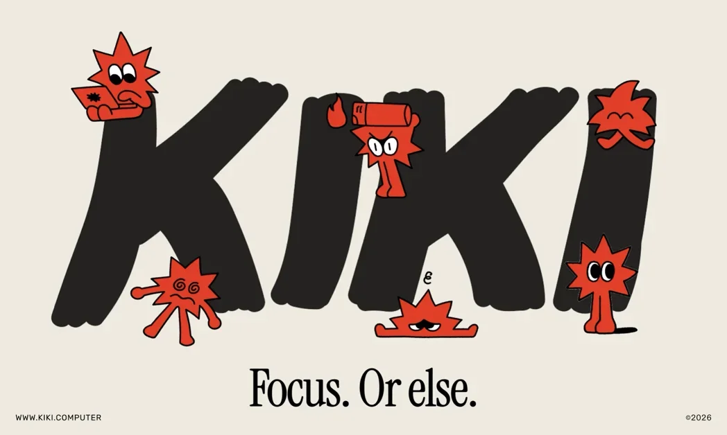 [Kiki for Mac] The accountability monster that keeps you focused on a task