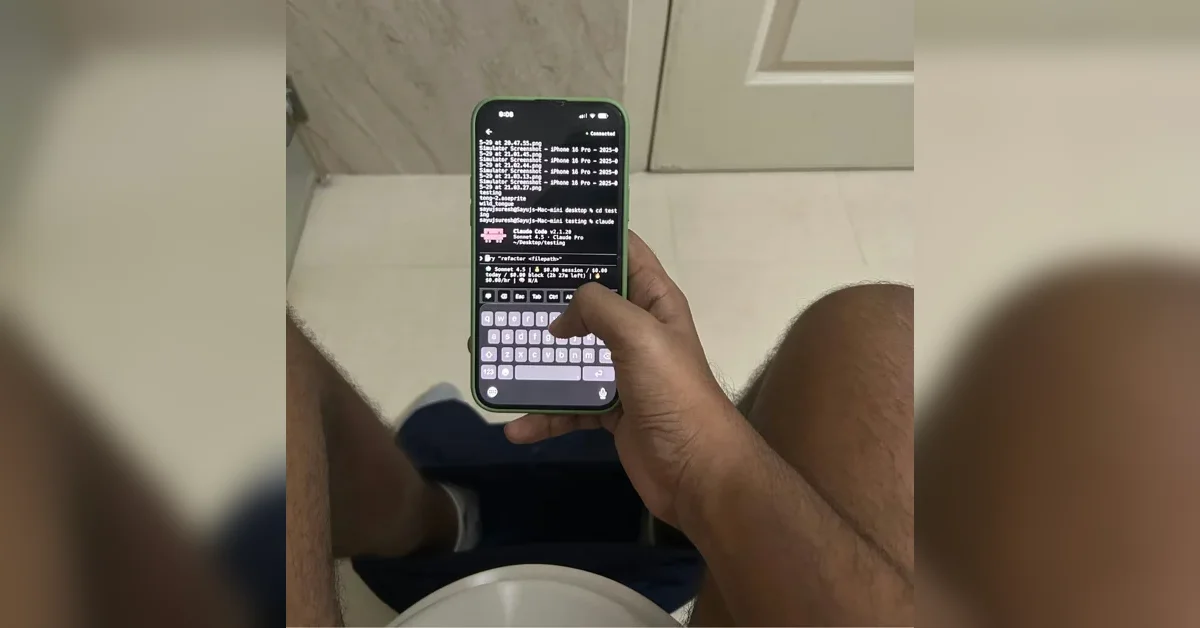 [Macky] Connect to your Mac terminal from iPhone