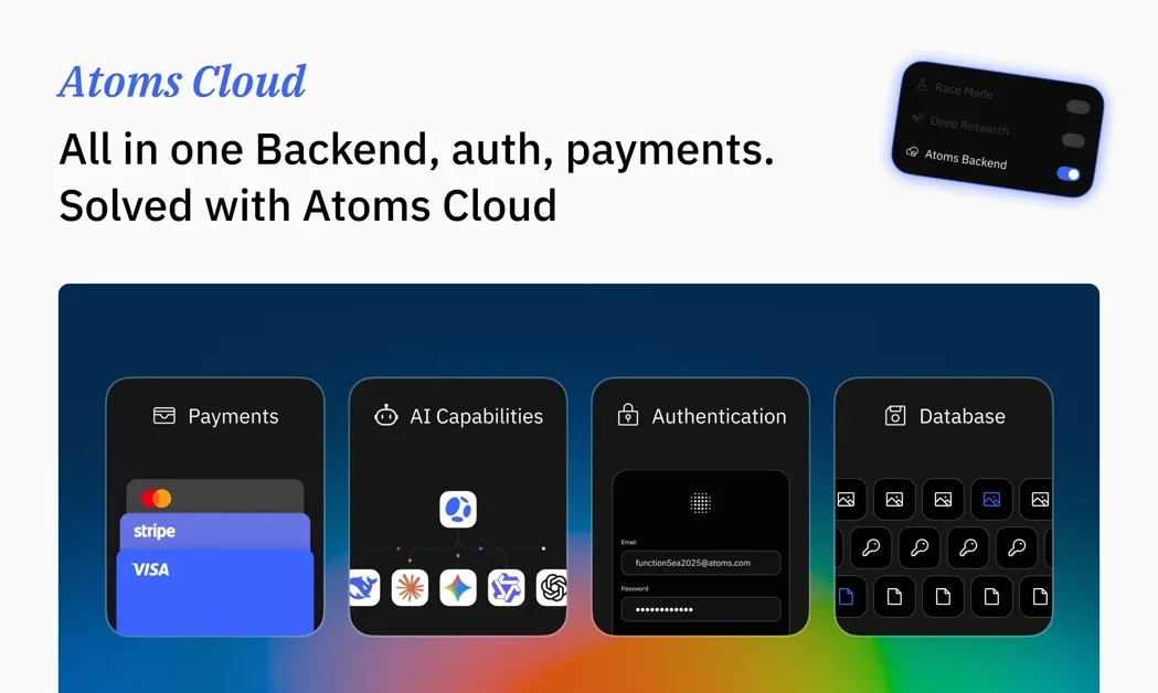[Atoms] Turn your ideas into products that sell  