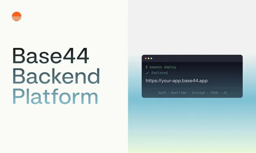 [Base44 Backend Platform] The Backend for the age of AI