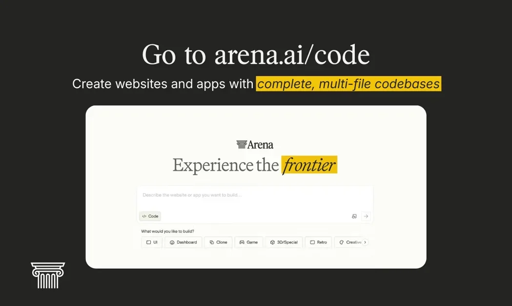 [Code Arena: ] Prompt once. Compare multiple AI-built apps for free.