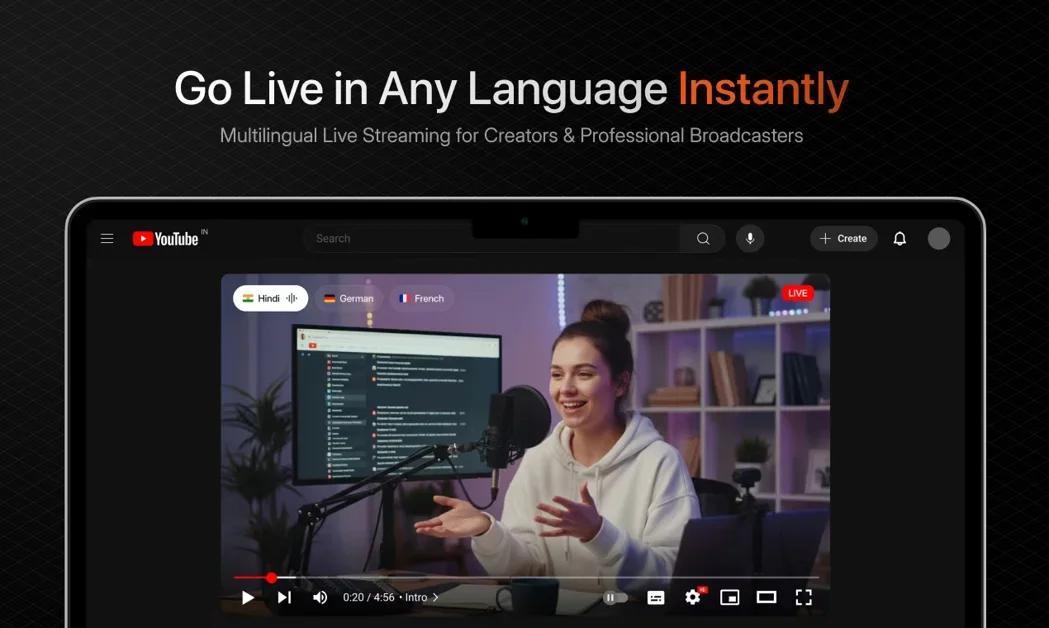 [DubStream by CAMB.AI] Dub live streams in 150+ languages, instantly