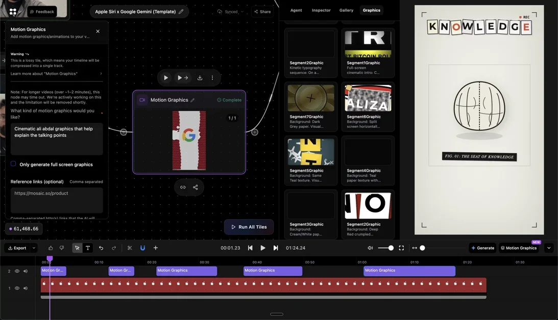 [Mosaic] Zapier for Video Editing