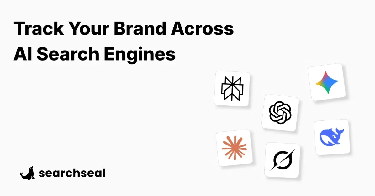 [SearchSeal] Track what AI says about your brand. Get recommended.